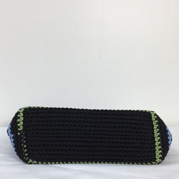 The SAK Crocheted Rainbow Mini Shoulder Bag EXCELLENT Condition - Picture 5 of 11